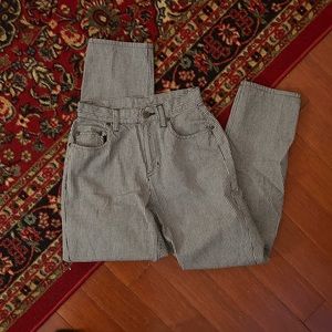 Really cute vintage Liza Claiborne gingham straight tapered pants!